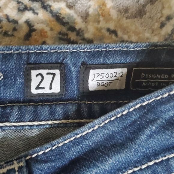 SOLD!! MISS ME JEANS - Size 27 x 32 - Picture 8 of 12